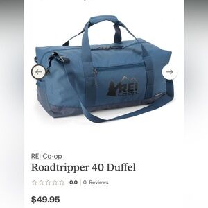 REI 40L Roadtripper Duffel in great condition